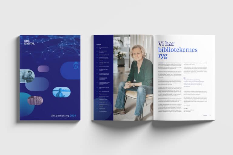 Grafik af årsberetningen