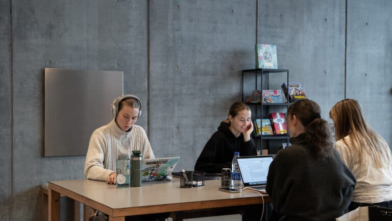 Studerende på DOKK1