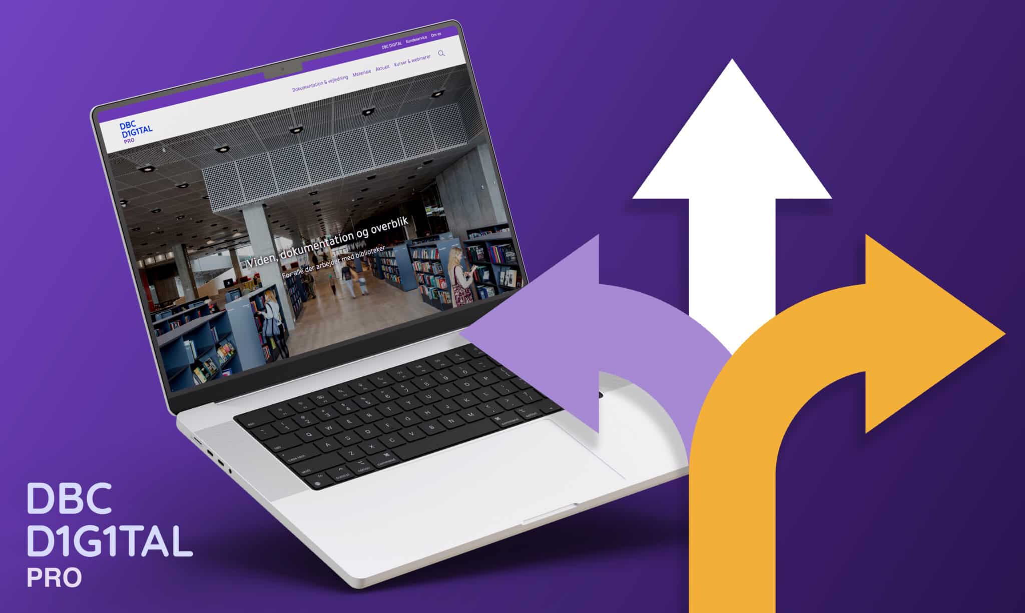 Pro-sitet på en skærm